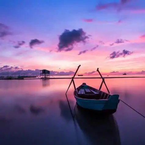 落日夕阳超唯美风景头像高清真实风景图片