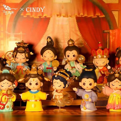 猴开心大唐盛世武则天盲盒玩具公仔女孩儿童隐藏款潮玩摆件手办生日