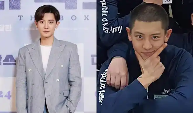 exo灿烈入伍近况曝光黝黑平头帅翻军中也是c位