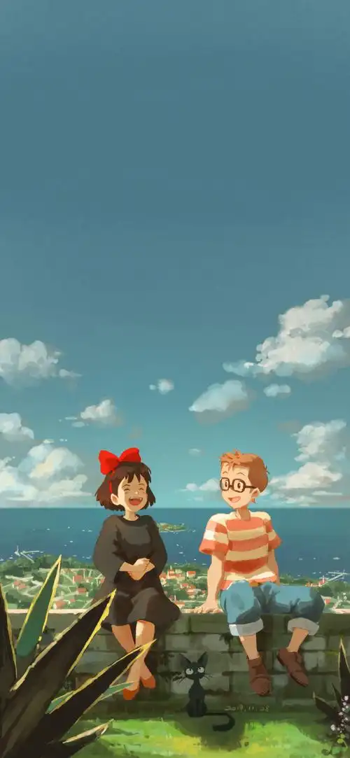 宫崎骏动漫插画手机壁纸