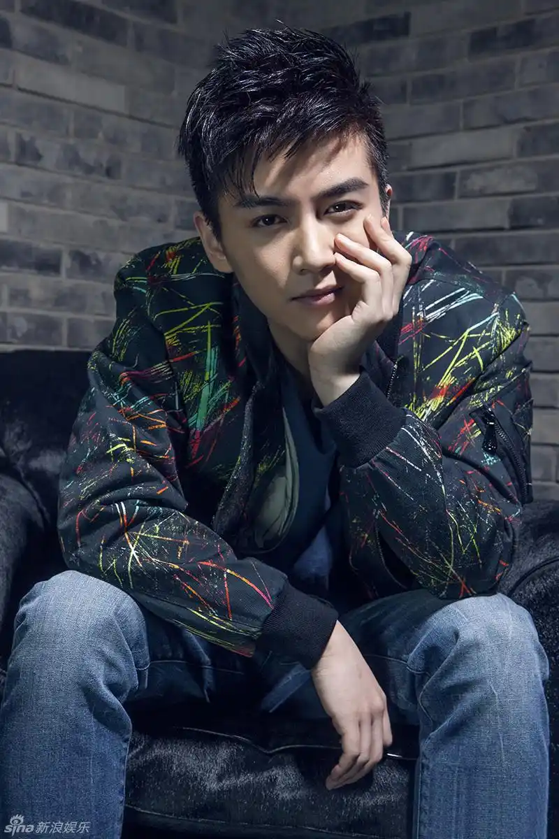 组图:陈晓封面大片神情丰富展多重魅力_高清图集_新浪网