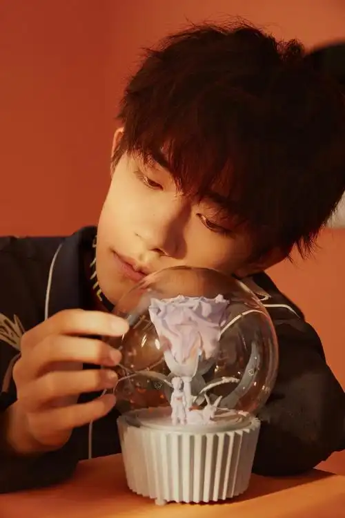 易烊千玺持玫瑰cos小王子 衣着装饰神还原经典形象