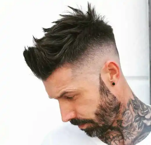 个性鲜明的男士渐变发型