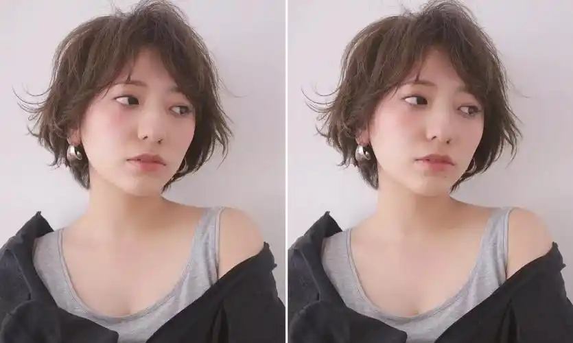 首页 发型 短发 这种"镂空"刘海可谓是潮到没朋友!