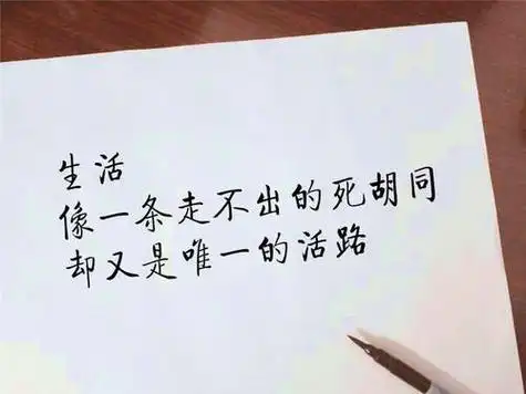 人生感悟现实伤感说说