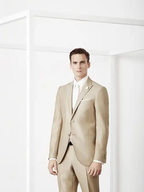 香槟色西装三件套 2016 - 2016 正装系列 | corneliani