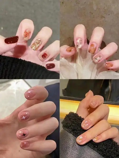 菌菌の种草时间##短款美甲