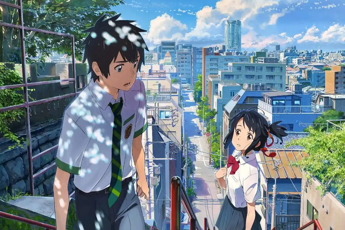 高清壁纸#潮图壁纸#你的名字#壁纸背景图 #高清壁纸  - 抖音