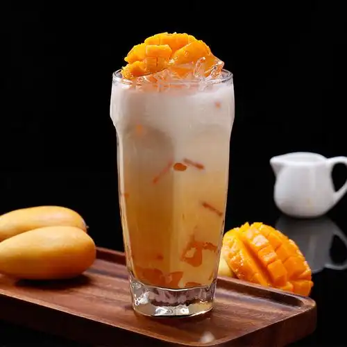 新货芒果牛奶粉早餐冲泡饮品速溶奶茶粉袋装1000g奶茶店原料批 发