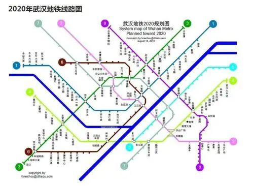 这是2049年武汉地铁规划图
