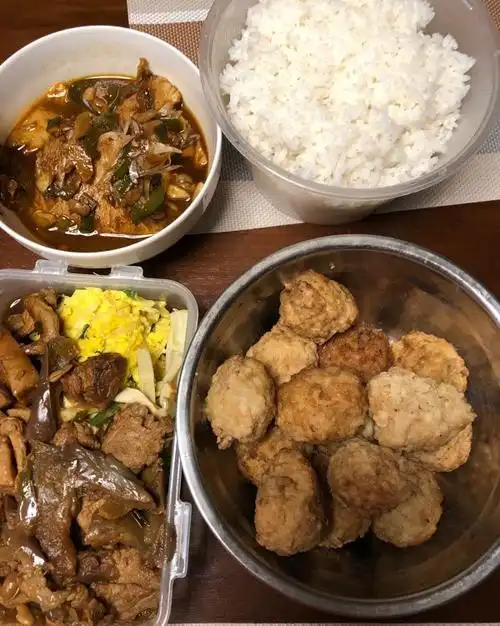 沉甸甸的果实做的晚餐2018年5月5日