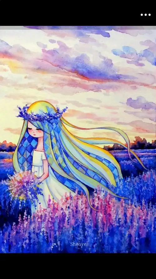 水彩画 - 堆糖,美图壁纸兴趣社区