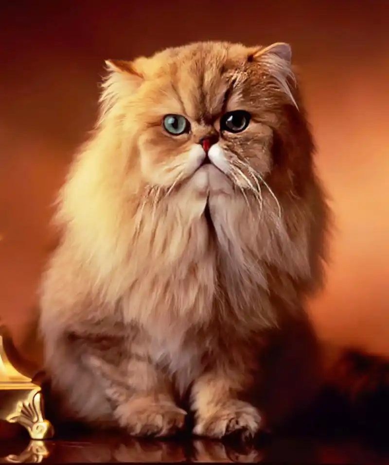 每天认识一种动物——波斯猫 波斯猫别名喜马拉雅猫,杂交猫科动物,原