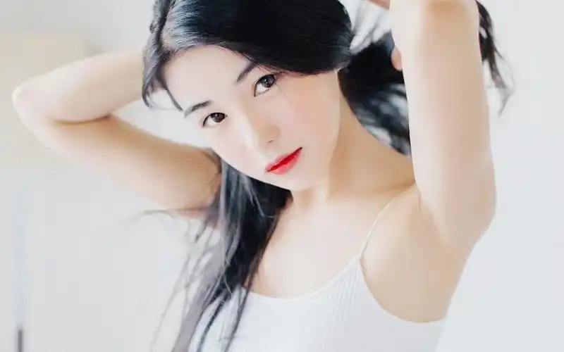 长发美女日系写真清新迷人图片桌面壁纸第一辑