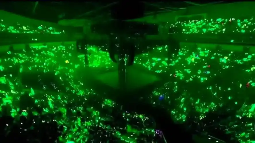 王一博绿海撑起乐华演唱会!