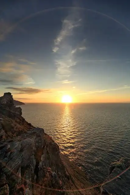 唯美夕阳清新大自然风景摄影图片最美不过夕阳红图片