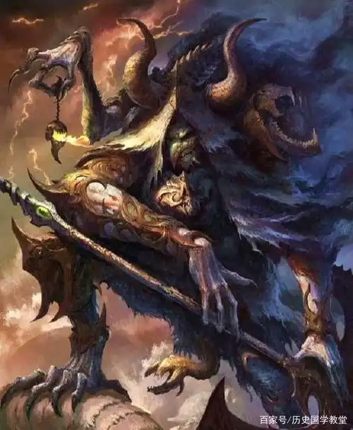 佛教:夜叉,既凶残也是护法神,虽面目狰狞但对人友善,令人生畏