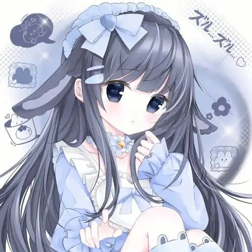 可爱动漫情侣头像