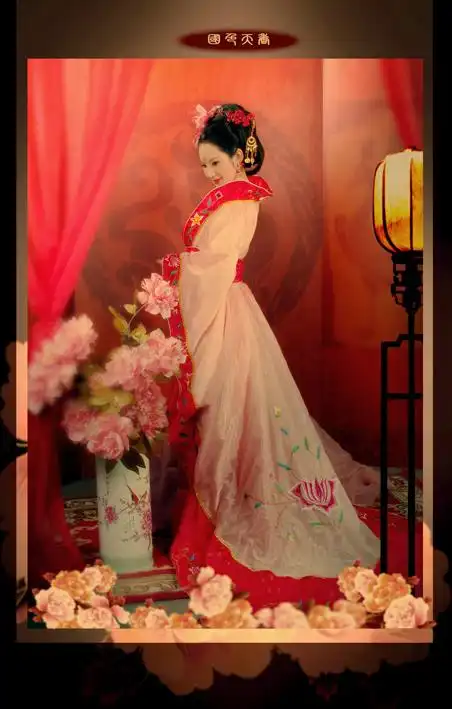 国色天香之杨贵妃——回眸一笑百媚生_人像_poco摄影