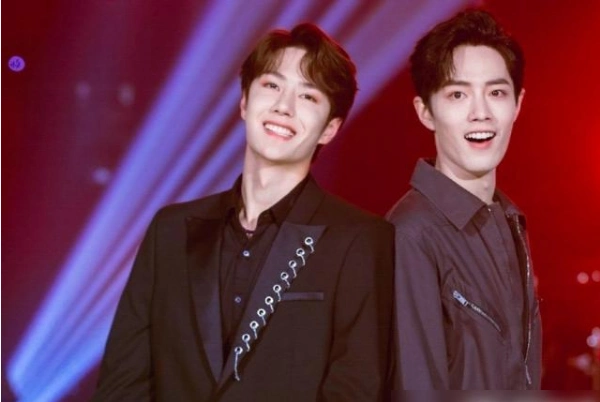 综艺《天天向上》,十一周年快乐,肖战与王一博同台名场面