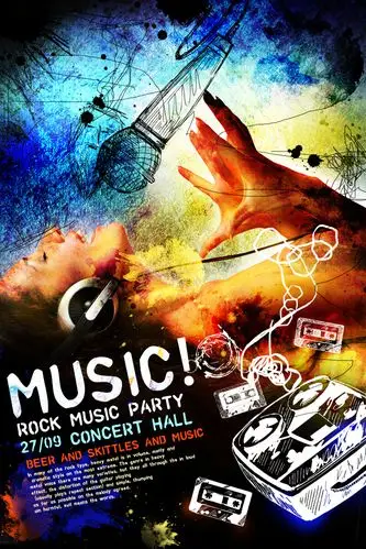 音乐会宣传海报