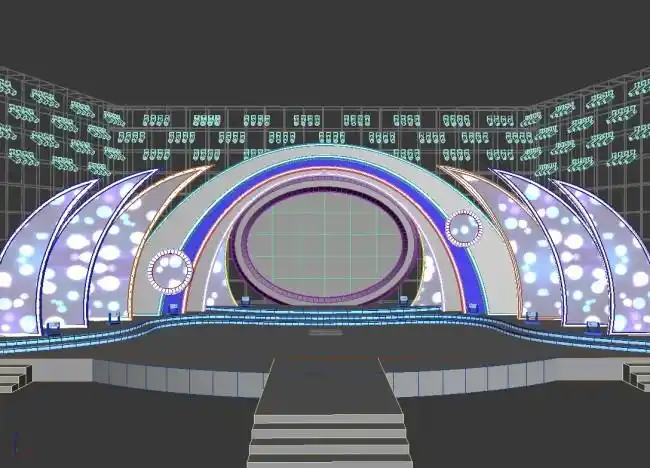 3d舞台模型