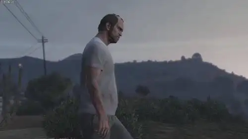 gta5故事模式46:三大主角合作的一场戏,假扮角色开走跑车