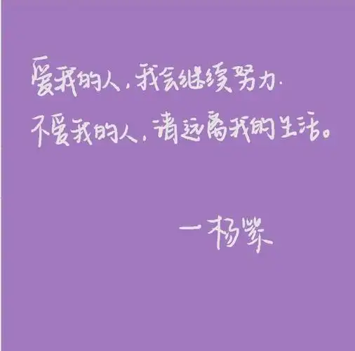 杨紫感人励志语录合集