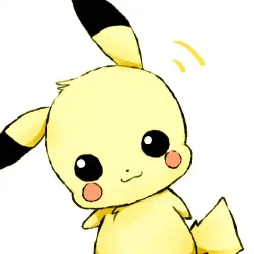 皮卡丘萌物可爱卡通清新头像78637871