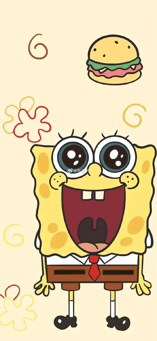 【图片编号 2334】海绵宝宝和派大星壁纸#朋友圈背景图##ins手机壁纸