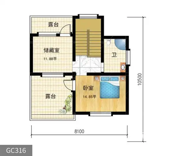 80平方米内的房子设计图小房子可以这样建