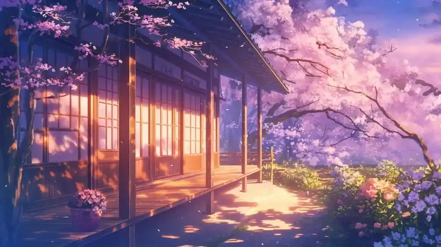 画师推荐~二次元/动漫风景壁纸(唯美樱花)