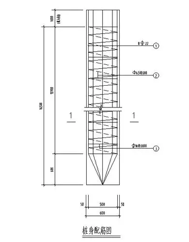 桩身配筋图