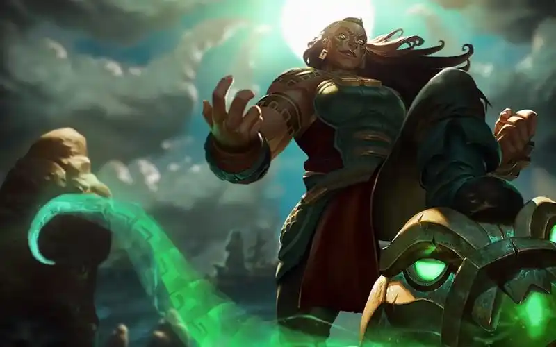 【英雄联盟动态原画/壁纸】俄洛伊