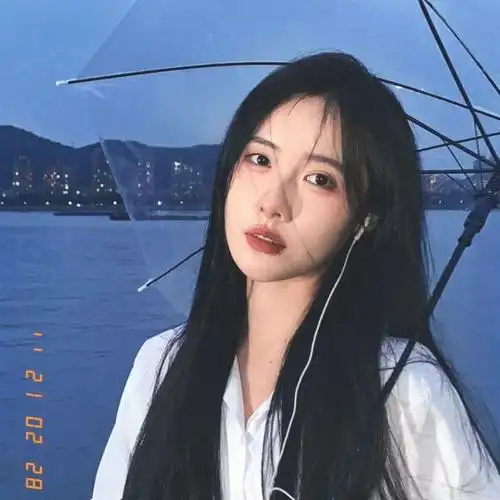 系列头像20版蓝色女头