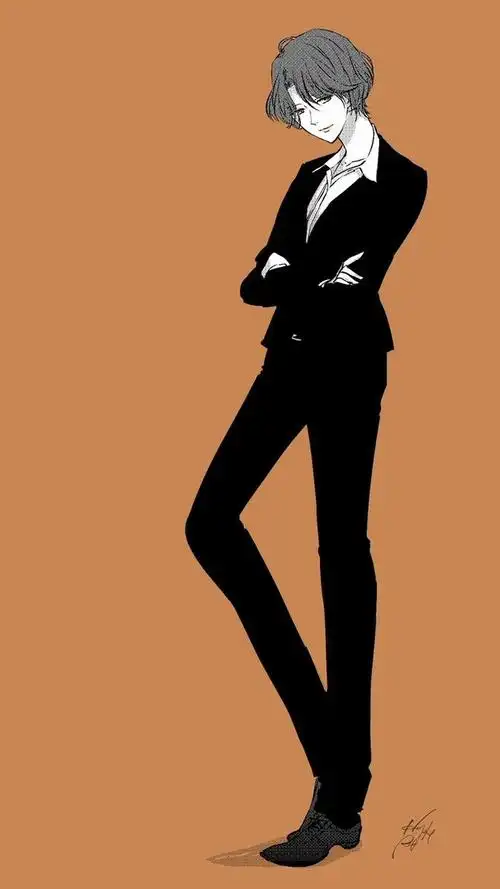 一组女性西装look