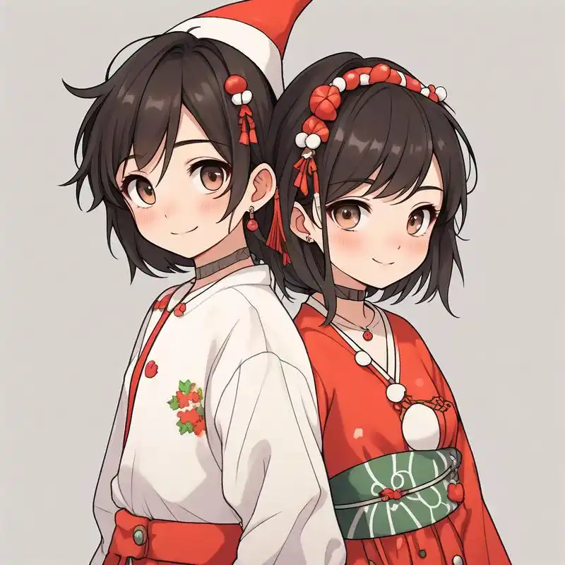 👫姐弟情深·微信头像精选💕 找到一组超级温馨的姐弟微信头像,太