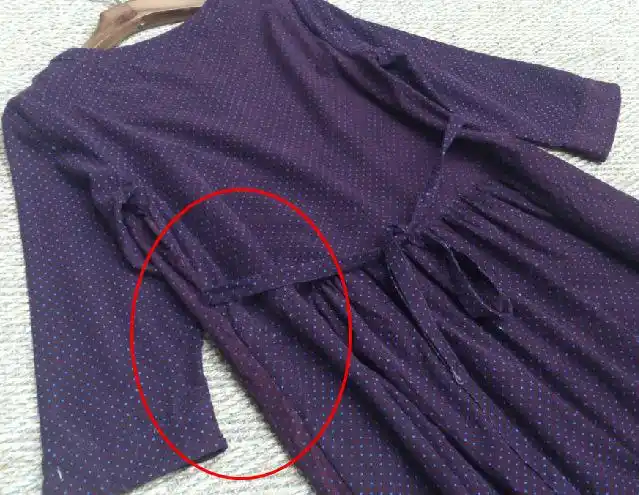 可能是前后两批布料来货时间不同,衣服就这样了.