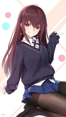 性感动漫美女角色手机壁纸