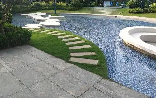 小区内的园林绿化景观,水系景观