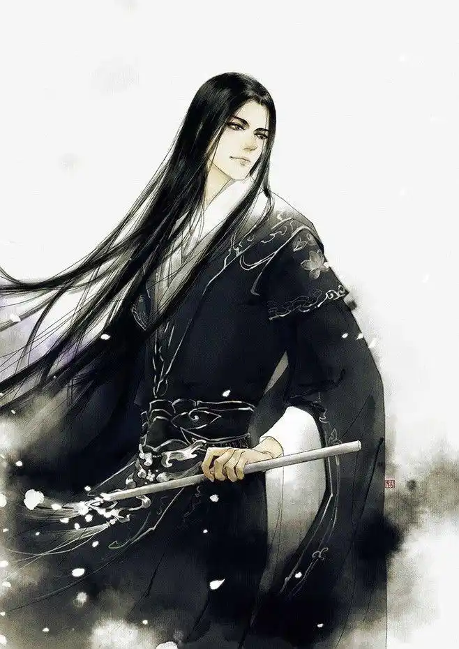 古风男子古装美术原画男子古风人物古代男子男性中国风人物男性男书生