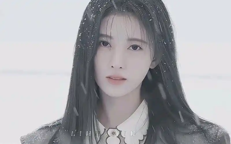 雪景 鞠婧祎=极致be美学