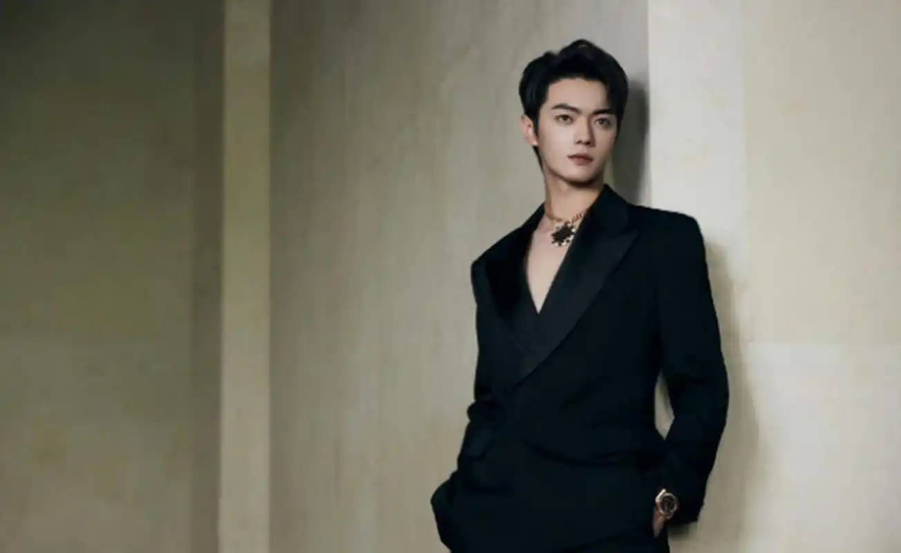 许凯深v低胸西装