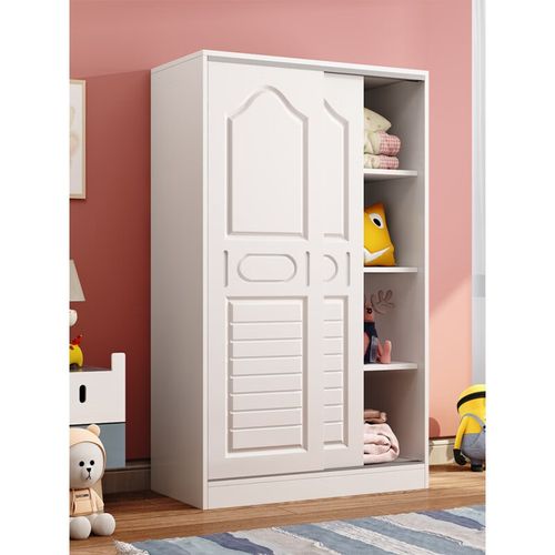 杜裕惟(duyuwei)拼装衣柜衣柜实木家用卧室小户型推拉门小衣橱宝宝子