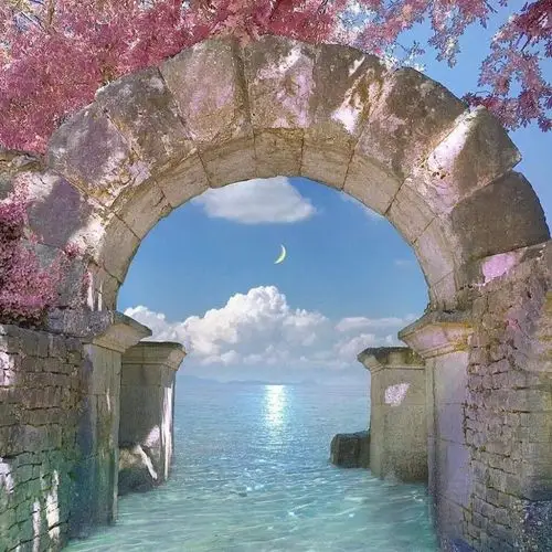 高级感小众温柔气质背景图头像套图二