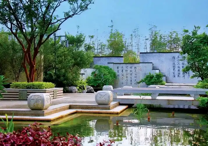 小桥流水人家庭院景观桥怎么设计好看