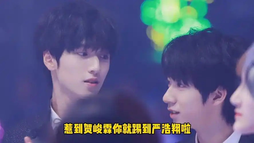 你惹到贺峻霖就是踢到严浩翔了!