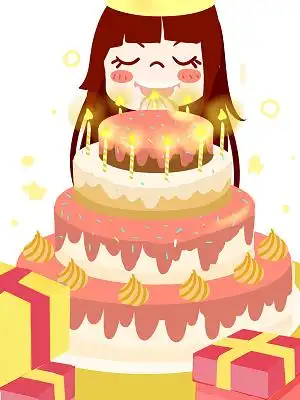 过生日图片