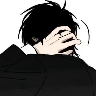 二次元头像男高冷帅气黑暗系侧脸-动漫头像 - 壁纸之家