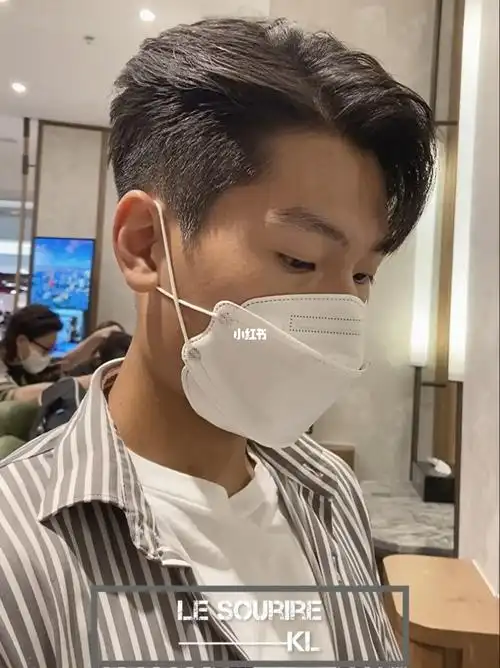 男生发型  #香港发型  #香港发型师  #男士二八分侧背头#男士烫发